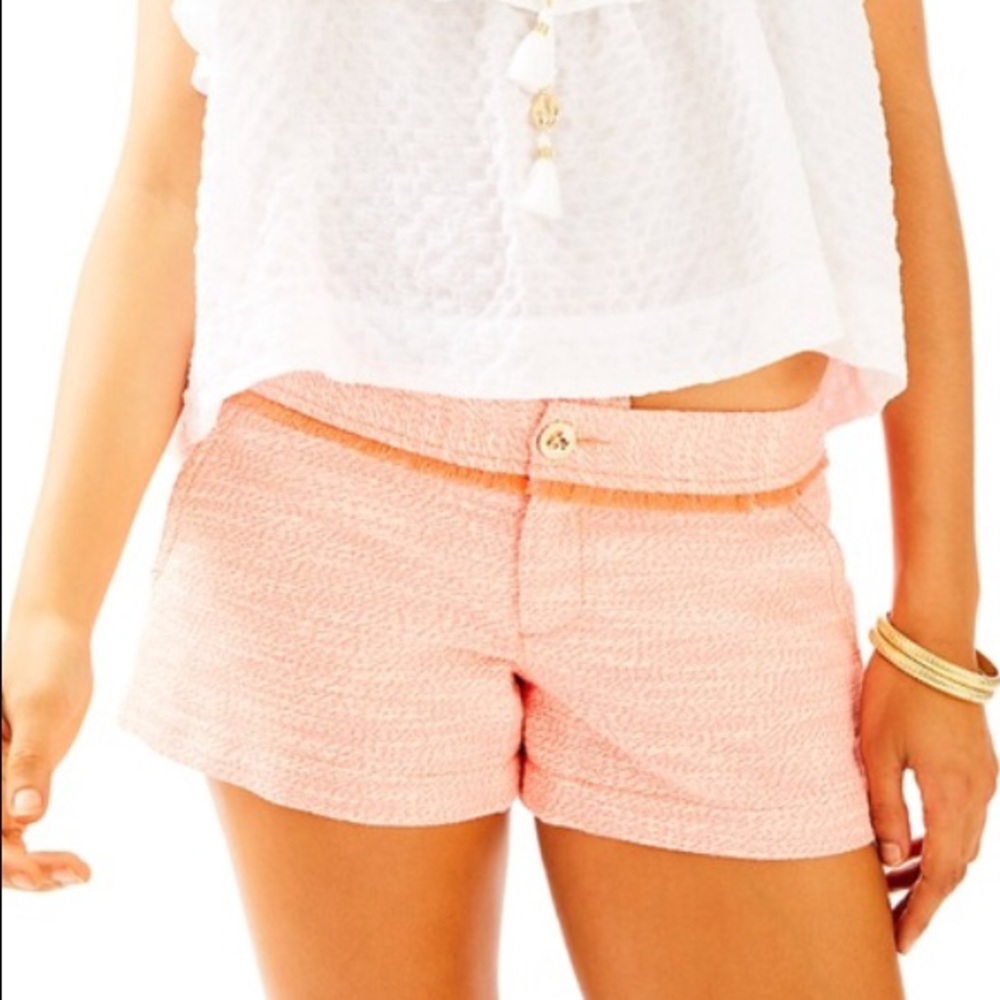 NWT Lily Pulitzer Papaya Walsh 3” Shorts